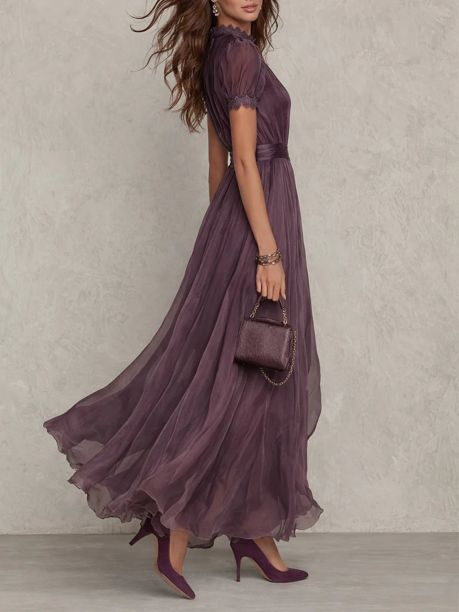 Mia | Elegant Chiffon Maxi Dress