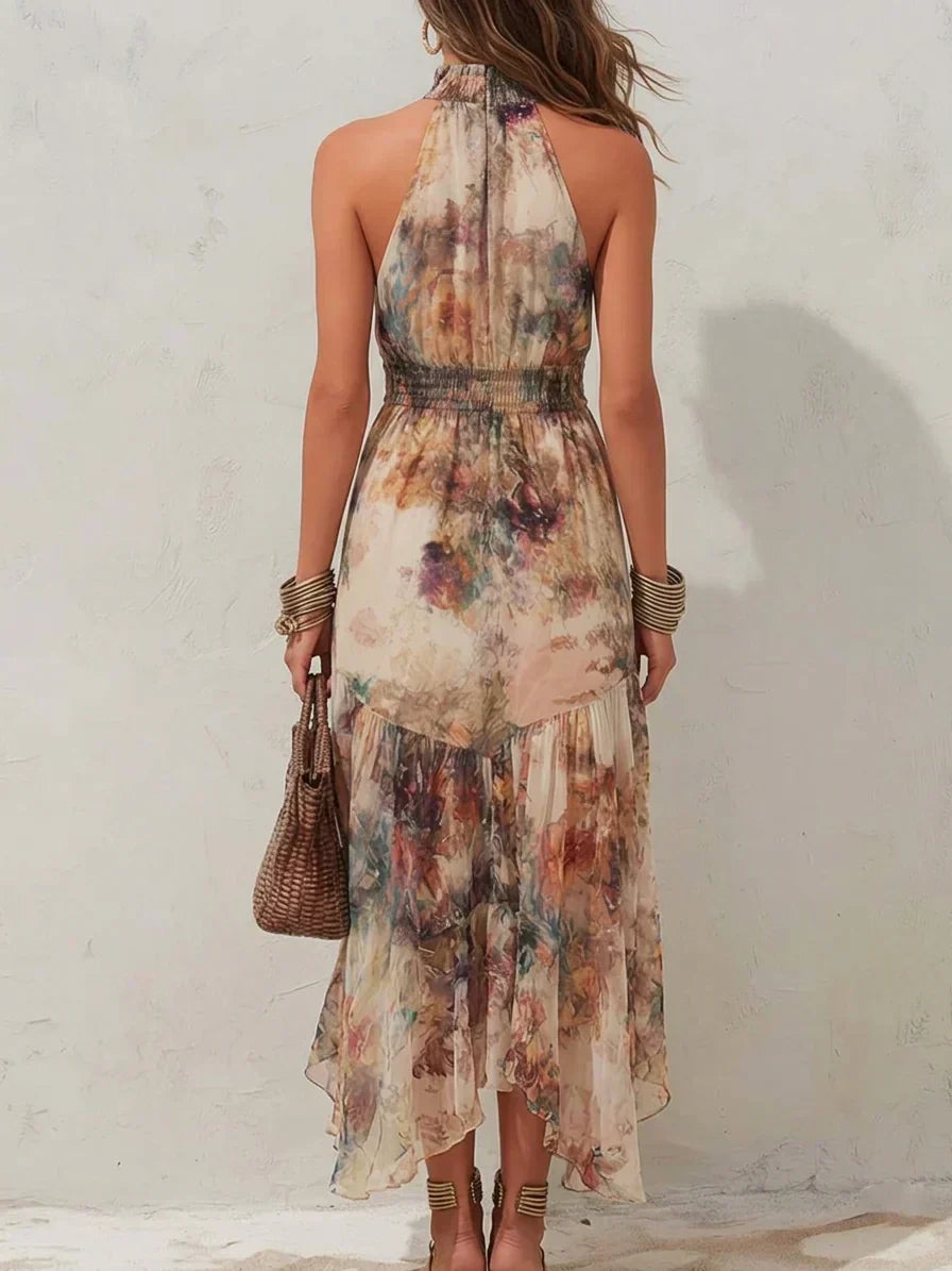 Freya | Floral Midi Dress