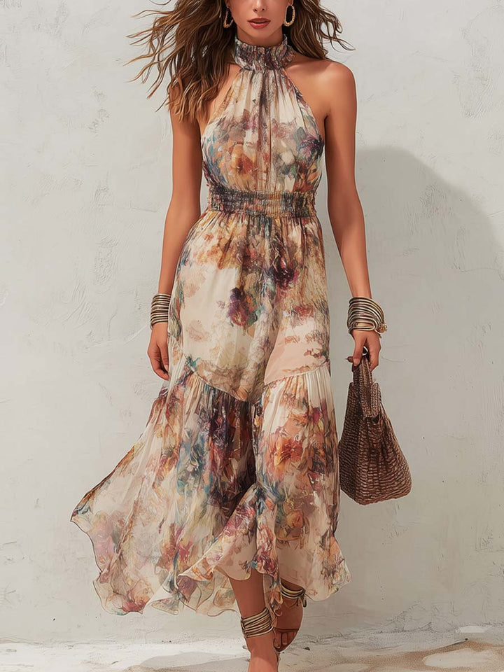 Freya | Floral Midi Dress