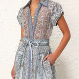 Madeleine | Printed Wide-Leg Set