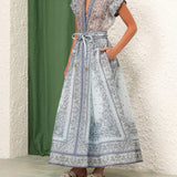 Madeleine | Printed Wide-Leg Set
