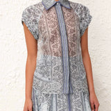 Madeleine | Printed Wide-Leg Set