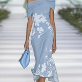 Emily | Elegant Floral Printed Dress