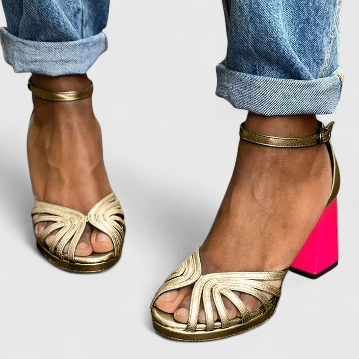 Linda | Refined Heeled Sandals