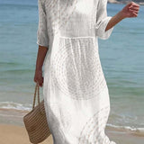 Helena | Embroidered Relaxed Dress
