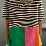 Alison | Striped Blouse
