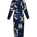 Monica | Printed Midi Dress