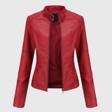 Helena | Elegant Leather Jacket