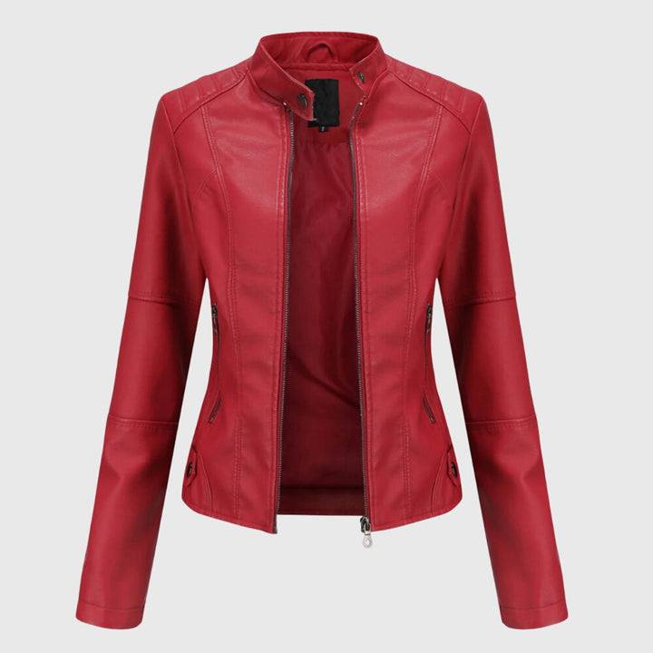 Helena | Elegant Leather Jacket
