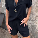 Madeleine | Breathable Button-Front Set