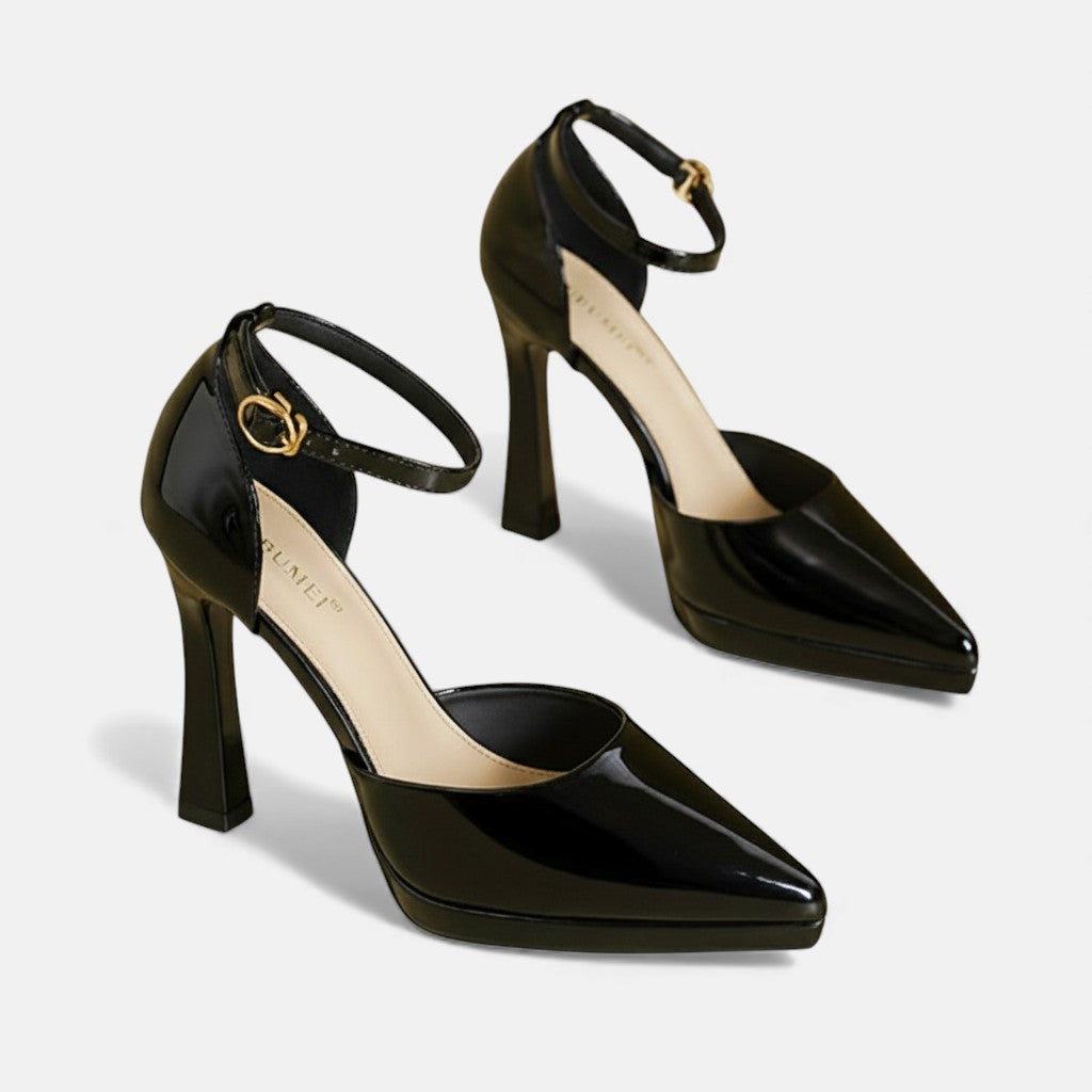 Leona | Leather Court Shoes