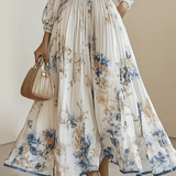 Hannah | Chiffon Floral Maxi Dress