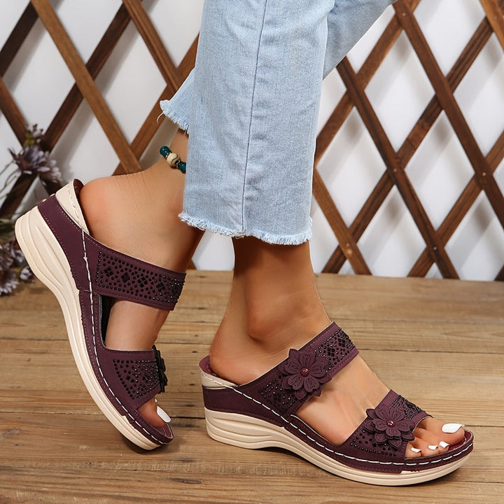 Charlotte | Comfortable Wedge Sandals