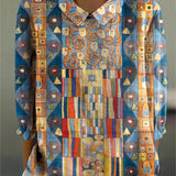 Hilary | Printed Blouse
