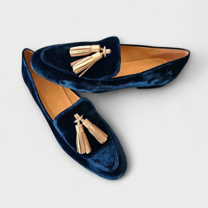 Pauline | Fringed Loafers