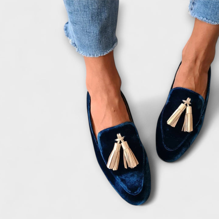 Pauline | Fringed Loafers