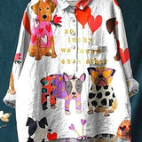Lottie | Animal-Print Blouse
