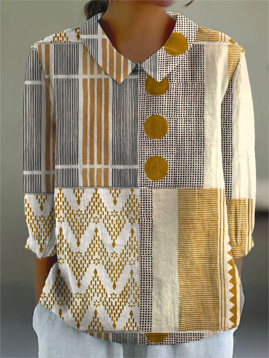 Diana | Printed Blouse