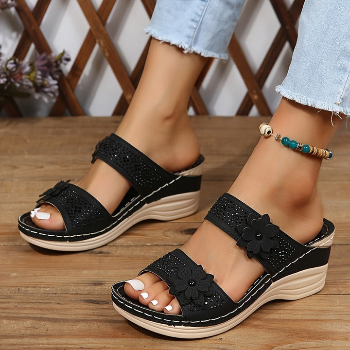 Charlotte | Comfortable Wedge Sandals