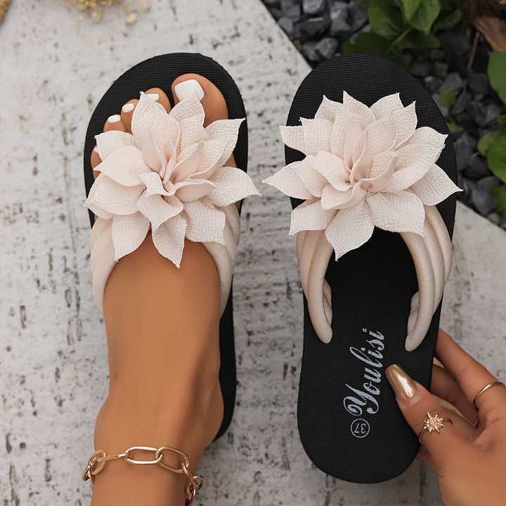 Rose | Elegant Floral Sandals