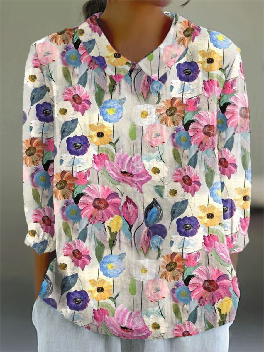 Eliza | Printed Blouse