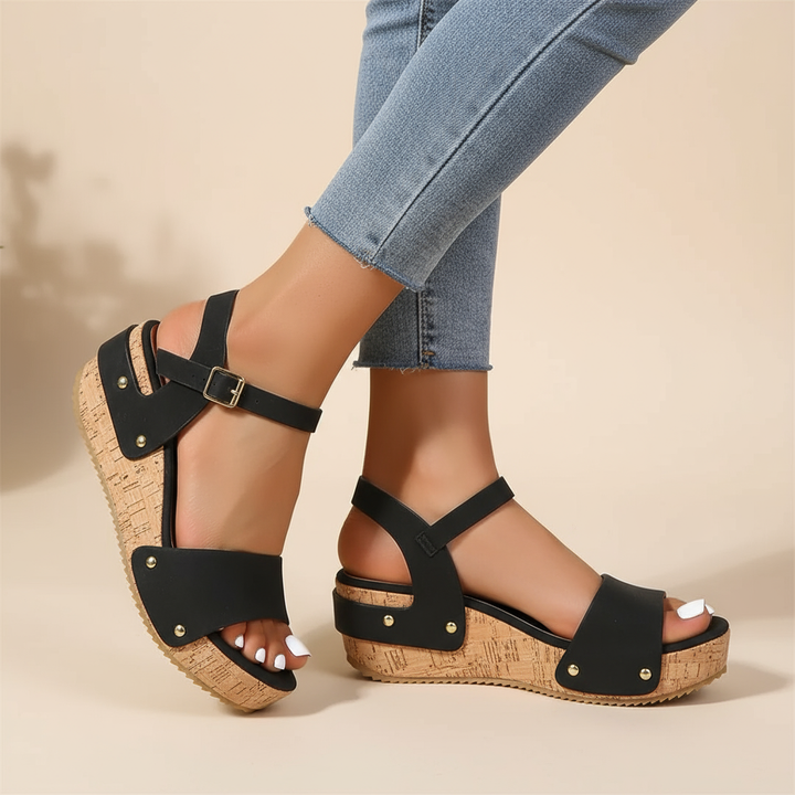 Juliet | Elegant Wedge Sandals
