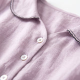 Freya | Elegant Cotton-Linen Half-Sleeve Dress