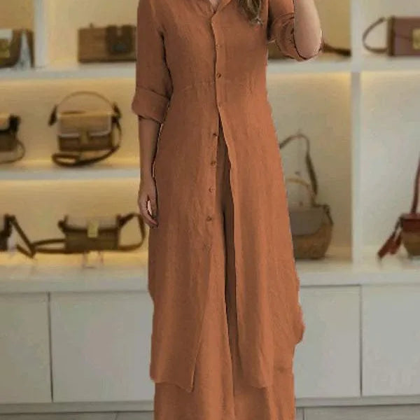 Lottie | Elegant Wide-Leg Set