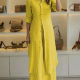 Lottie | Elegant Wide-Leg Set