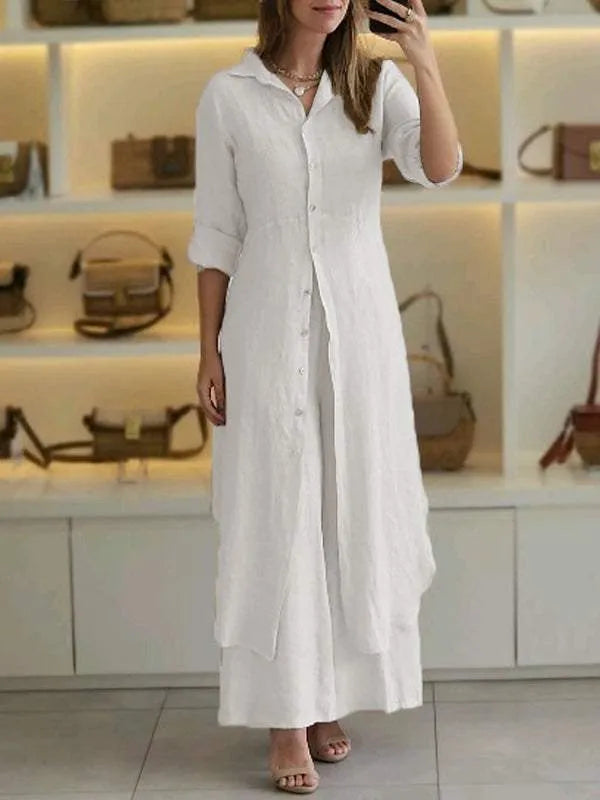 Lottie | Elegant Wide-Leg Set