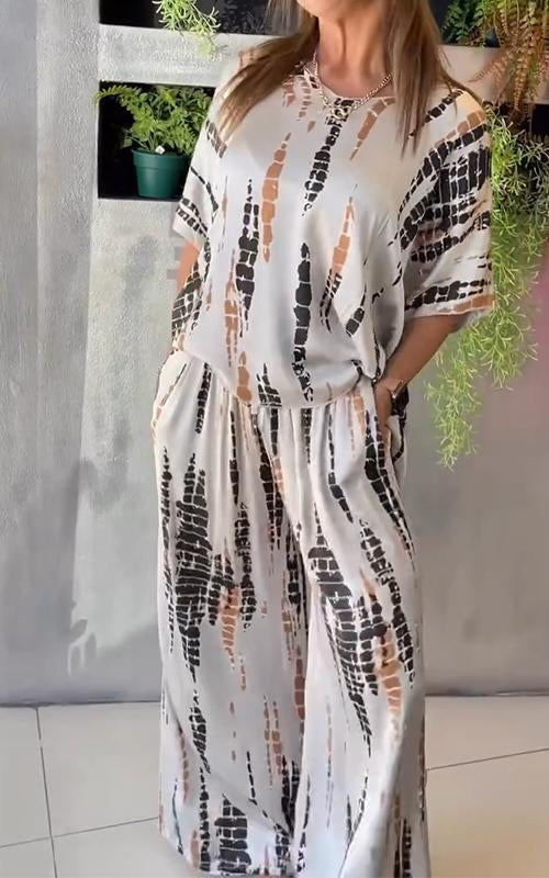 Hazel | Printed Relaxed Set