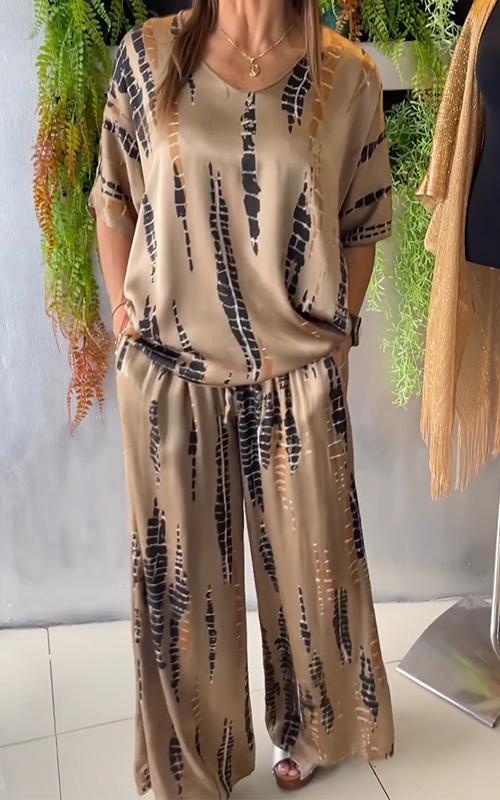 Hazel | Printed Relaxed Set