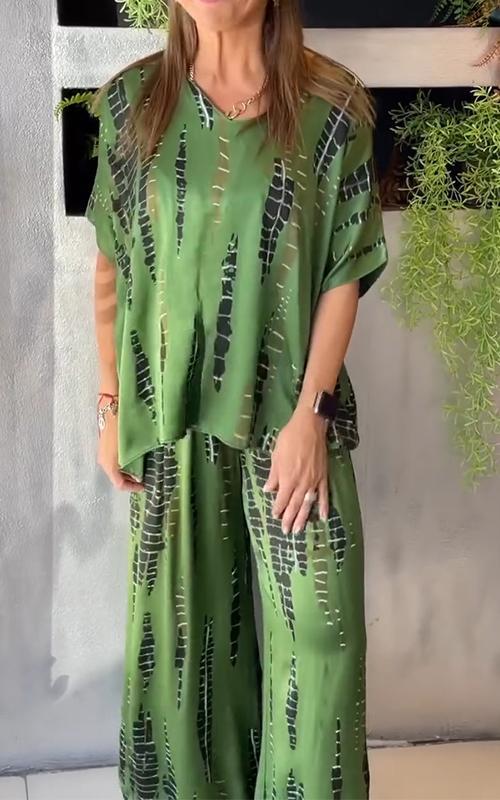 Hazel | Printed Relaxed Set