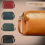 Lottie | Classic Leather Crossbody Bag