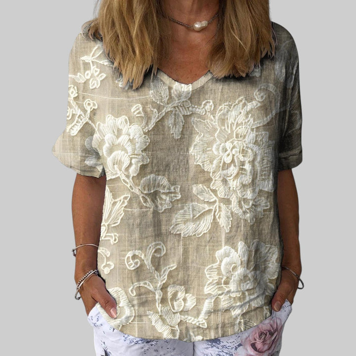 Evelyn | Printed Blouse