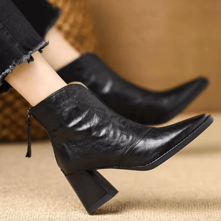 Audrey | Luxury Heeled Ankle Boots