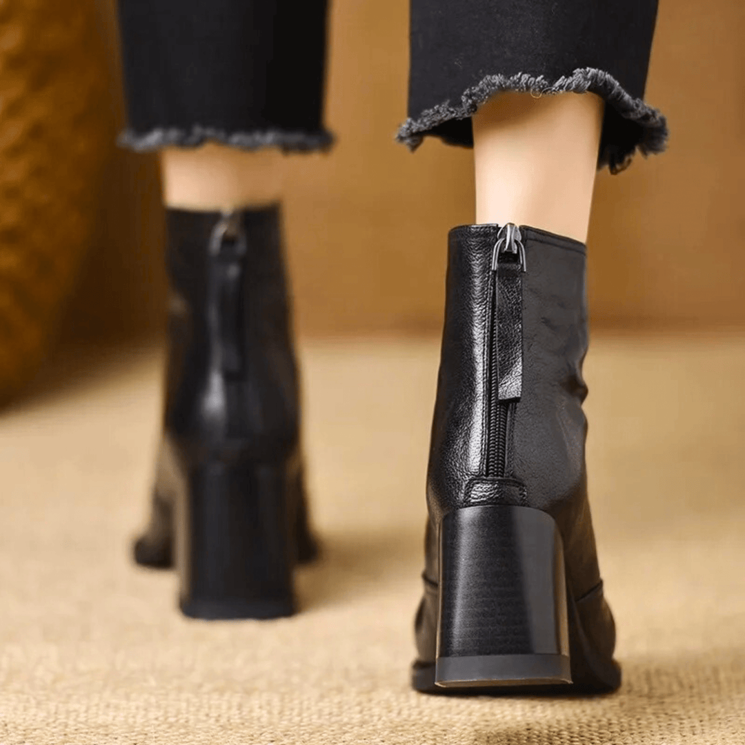 Audrey | Luxury Heeled Ankle Boots