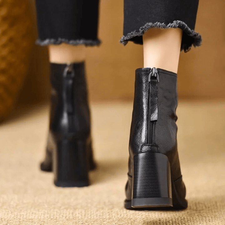 Audrey | Luxury Heeled Ankle Boots