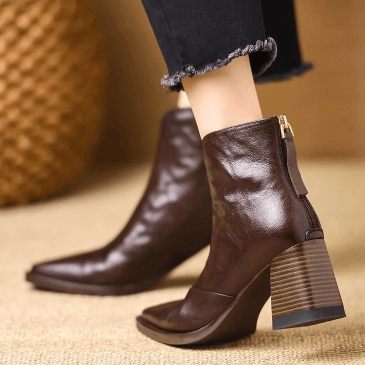 Audrey | Luxury Heeled Ankle Boots
