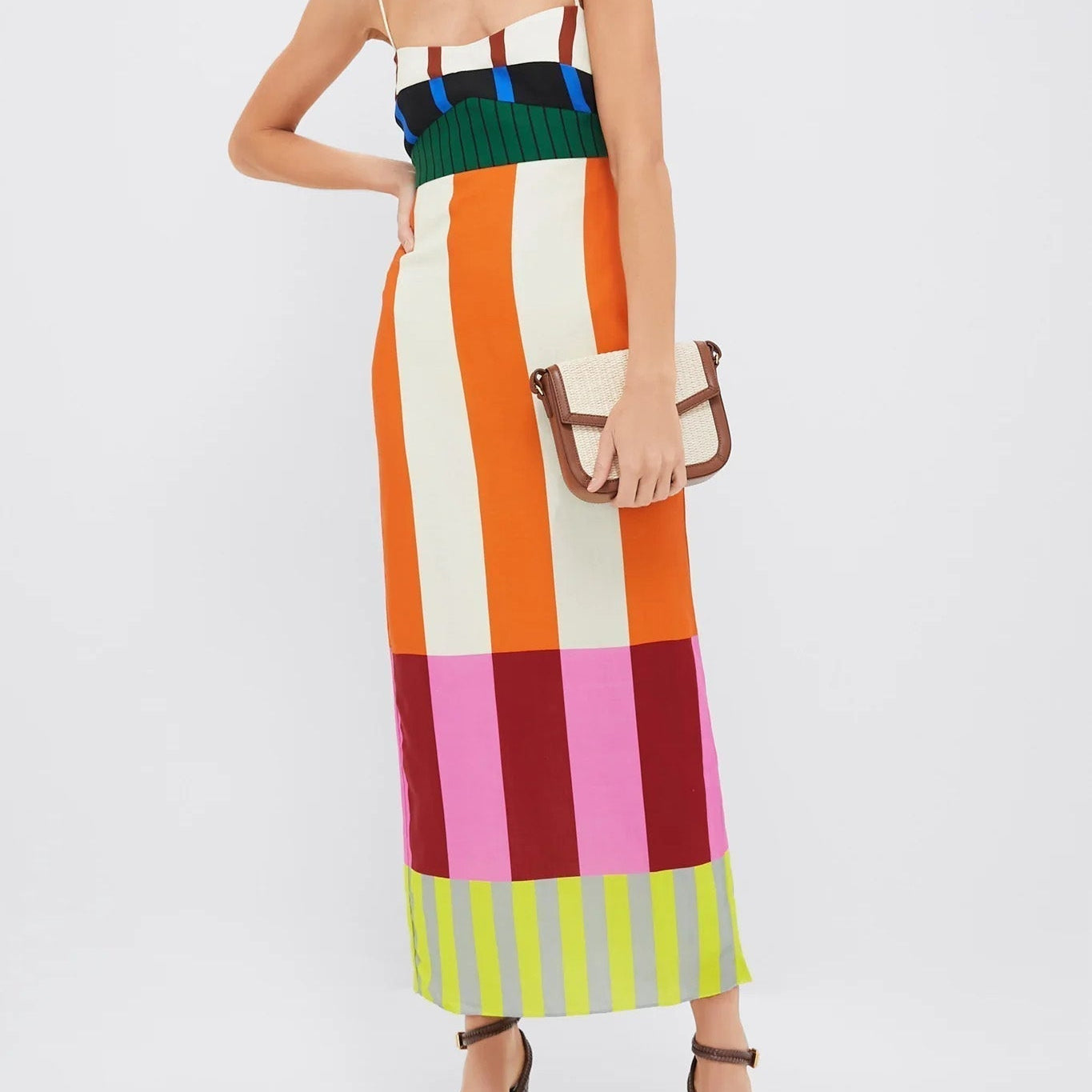 Catherine | Striped Dress